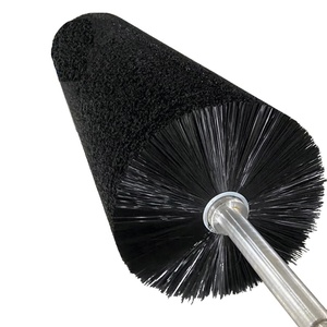 Brosse à rouleaux industrielle, brosse mécanique de nettoyage, brosse ronde à arbre, brosse à rouleaux en nylon - Product Image 1