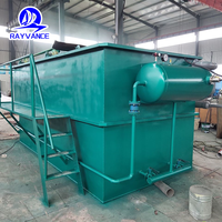 Machine de traitement des eaux usées par flottation à air DAF ODM Rayvance, productivité 1-50m/H, acier au carbone/acier inoxydable, garantie 1 an