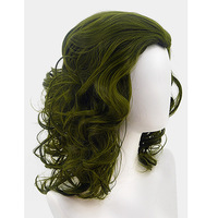 Anime Perruque 35cm Court Vert Mixte Arthur Fleck Perruque Cheveux Synthétiques Cosplay Perruques pour la Fête d'Halloween