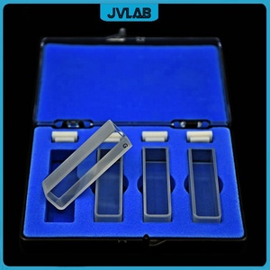 Cuvette en quartz à trajet lumineux de 10 mm, cellule d'échantillon liquide de 3,5 ml pour spectrophotomètre de laboratoire, cellules en verre d'absorption - Product Image 4