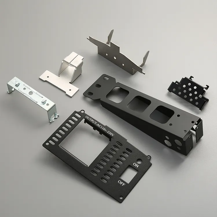 Custom precision sheet metal stamping bending aluminum fabrication stamped brackets