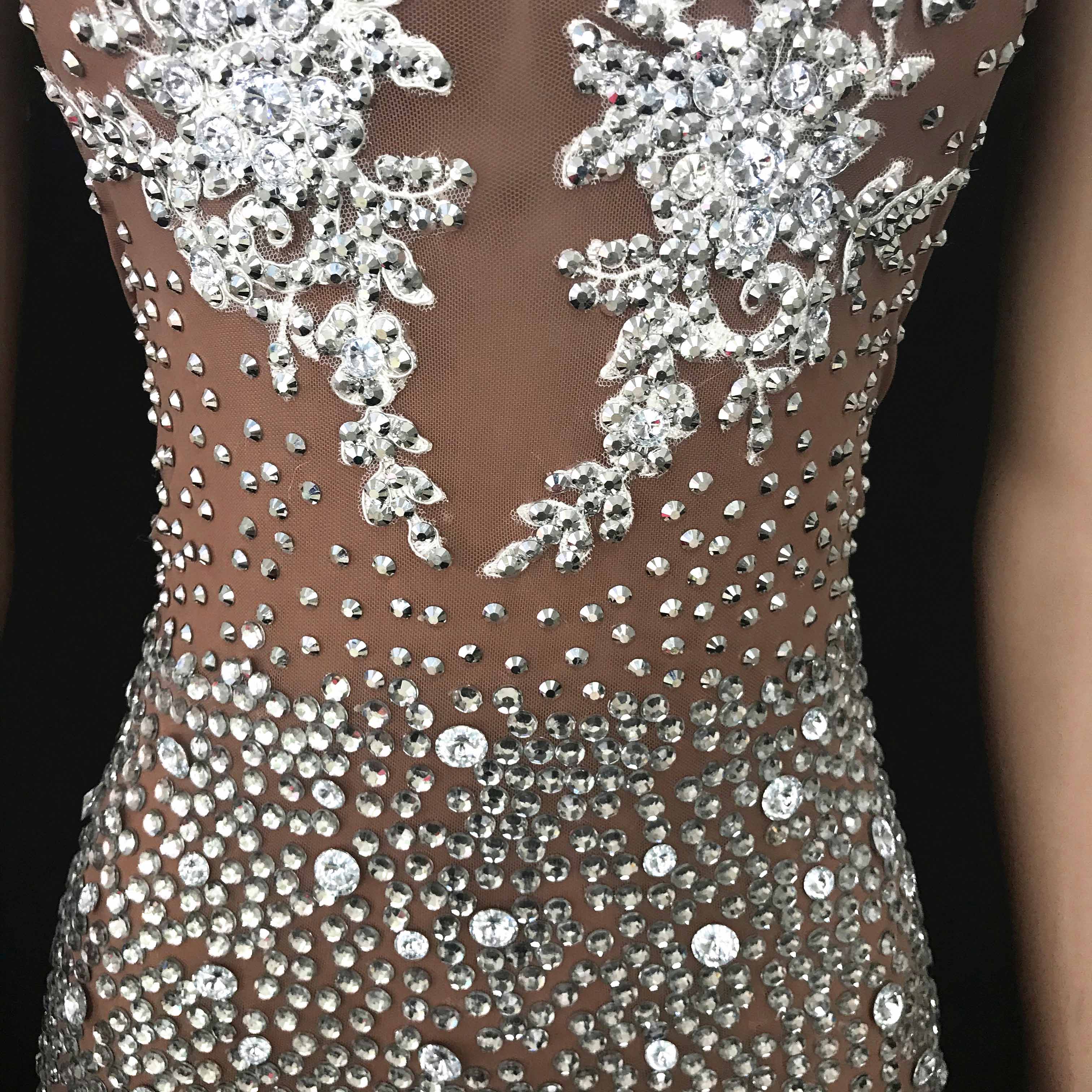 Novance Y2114 Women Rhinestone Dress - Perfect for Parties Novance Y2114 Women Rhinestone Dress - Perfect for Parties
