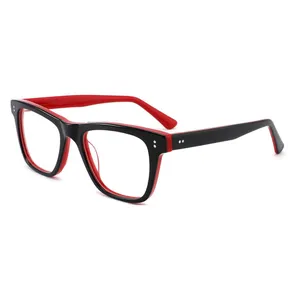 Yeni tasarım yüksek son asetat Unisex Trendy en İyi yüksek kalite optik gözlük çerçeveleri