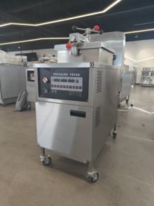 เคเอฟซีอาหารจานด่วนร้านอาหารไก่ทอด Henny เครื่องทอดไก่ย่างแรงดันพร้อมตัวกรองน้ำมัน - Product Image 6