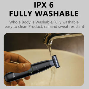 Htc GT-288 גילוח חשמלי של גברים עמיד למים סוללה ליתיום-סוג בטוח עבור אזורי גוף הפנים וביקיני - Product Image 3