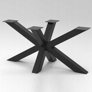 फैक्टरी अनुकूलित औद्योगिक डिजाइन टेबल पैर मजबूत फ्रेम स्टील हटाने योग्य स्पाइडर टेबल पैर कॉफी टेबल पैर - Product Image 1