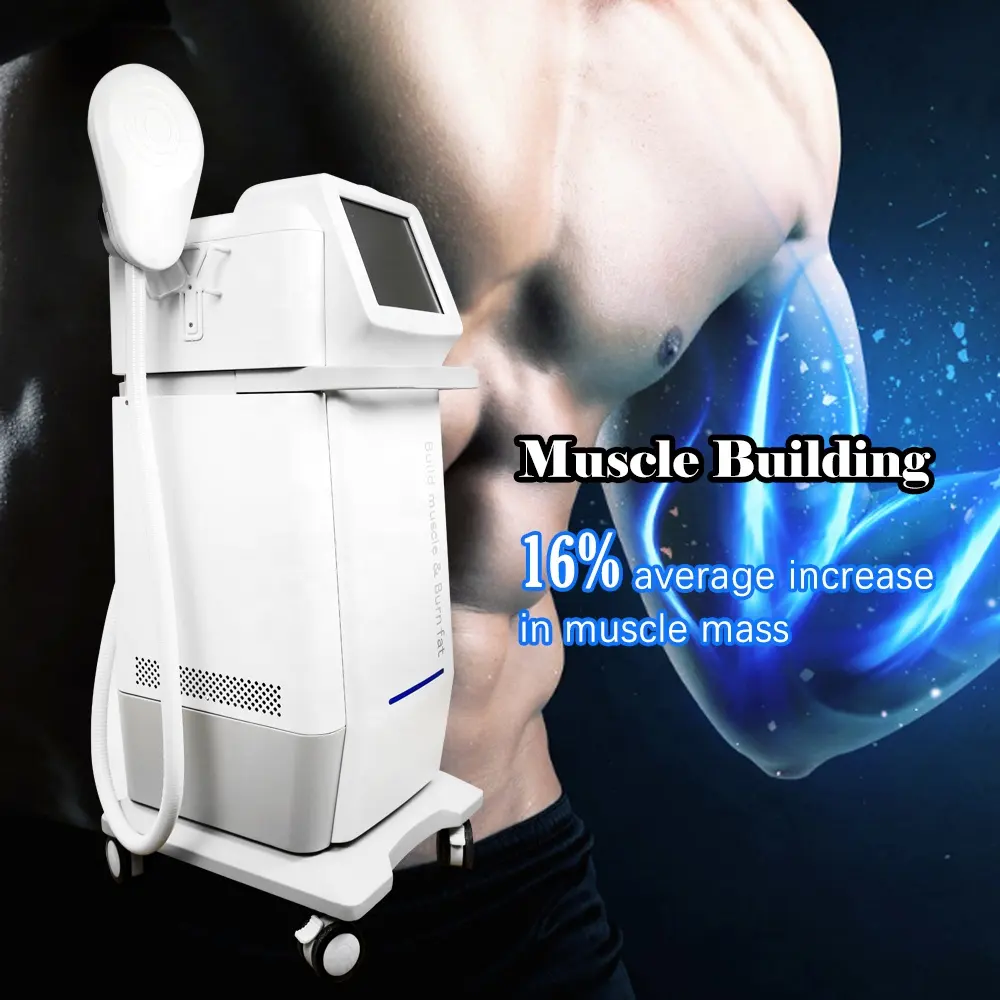 2022 yeni Em zayıflama makinesi 15 tesla 6 kolu ems şekillendirme makinesi EM yağ kaybı kas stimülasyonu vücut şekillendirme makinesi maliyeti