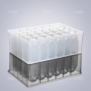 Microplate en PP à fond en U de 10 ml, 24 puits profonds, pour l'extraction d'acides nucléiques, stockage d'échantillons, consommable de laboratoire jetable - Product Image 3