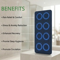 Coussin de massage pour la maison avec chaleur, vibration électrique intelligente, massage complet du dos, coussin de siège