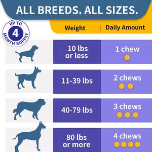 Los probióticos para perros OEM promueven las enzimas digestivas, los probióticos para perros y las enzimas digestivas masticables con prebióticos para la salud intestinal - Product Image 5