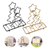 Porte-serviettes de table en métal en forme de sapin de Noël, distributeur de serviettes en papier, support à serviettes pour table à manger, cuisine, restaurant, usage domestique