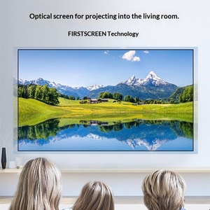 Projecteur laser à ultra courte focale avec écran Fresnel anti-reflet ultra-fin de 120 pouces à 8 couches, le meilleur de Chine - Product Image 4