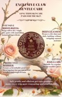 Baume Naturel pour Pattes de Chiens et Chats 50g - Crème pour Pattes Formulée par des Vétérinaires, Vitamine E, Pétrolatum, Répare les Pattes/Sanses Sèches, Utilisation en Salle de Bain, Toutes Saisons