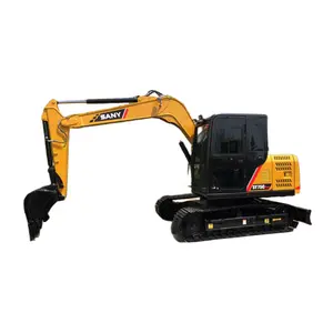 Excavatrice utilisée de SANY SY75, mini excavatrice SY75c-10 SY55 SY60 SY75c-9 de SANY pro, Offre Spéciale d'excavatrice de SANY en stock