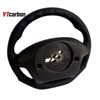 YTcarbon pour Pontiac Trans AM WS6 Firebird accessoires intérieurs de voiture volant en cuir de carbone personnalisé