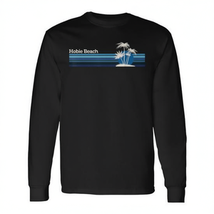 T-shirt a maniche lunghe Hobie Beach con design Sudafrica - Product Image 2