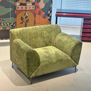 Aile volante française simple <span class=keywords><strong>chaise</strong></span> de repos paresseux moderne Milan Texture accoudoir rotatif pour salon chambre balcon hôtel utilisation - Product Image 1