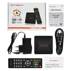 Decodificador de caja de TV digital inteligente GTMedia Ifire2 con decodificador de control remoto BT - Product Image 5