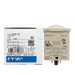Authentique pour <span class=keywords><strong>O</strong></span>/M/RON Minuteries à semi-conducteurs jumelées Neuves Originales H3CR-F8 FN F8N G8L G8EL H8L HRL H8RL Retard de coupure de courant AC DC24V - Product Image 4