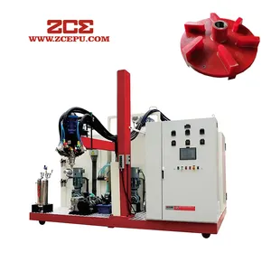 Máquina de vertido de elastómero de poliuretano personalizada Equipo de producción de placa de cubierta de impulsor de poliuretano