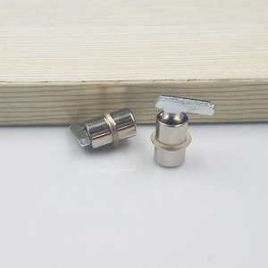 Single Rubber Ring Layer <b>Plate</b> Support Nickel Plated Steel 19mm 15.6mm 18mm For Wardrobe Clothes <b>Rack</b> Furniture Hardware - Product Image 3