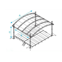 Estructura de Techo para Colgar Altavoces, Torre de Aluminio para Altavoces Line Array