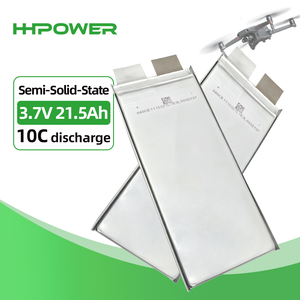 Batterie solide HHPOWER 3.7V 21.5Ah, cellule à décharge rapide 10C, haute densité énergétique 275Wh/kg, 1000 cycles, batteries pour drones FPV - Product Image 1