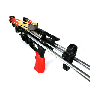 Nueva Resortera Negra <span class=keywords><strong>de</strong></span> Metal para <span class=keywords><strong>Caza</strong></span>, Resortera <span class=keywords><strong>Profesional</strong></span> Potente con 12 Bandas <span class=keywords><strong>de</strong></span> Goma, Resortera para Tiro al Aire Libre - Product Image 6