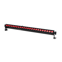 Projecteur mural LED RGBW sans fil DMX alimenté par batterie 24*3W avec télécommande IR 4-en-1 pour bar et éclairage de scène DJ