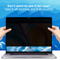 Anti casus gizlilik filtresi ekran koruyucu manyetik ekran koruyucu Film için Macbook Air Pro 13 14 15 16 inç gizlilik filmi