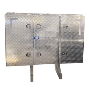 Protection de cabine robuste en aluminium pour <span class=keywords><strong>camion</strong></span> avec support de chaîne et <span class=keywords><strong>plateau</strong></span> pour <span class=keywords><strong>semi</strong></span>-<span class=keywords><strong>remorque</strong></span> <span class=keywords><strong>plateau</strong></span> 68" x 80" - Product Image 1