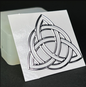 สติกเกอร์โลโก้3D แบบมีกาวในตัวทำจากนิกเกิลโลหะสีทองสติกเกอร์ติดเปลี่ยนชื่อโลโก้ได้ตามต้องการ - Product Image 5