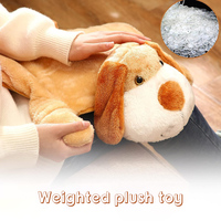 Vente chaude Pondéré En Peluche Animaux Jouets Étreignant Pondéré En Peluche Anxiété Jouets Chauffé Pondéré En Peluche Grand Jouet