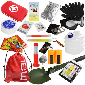 Kit de emergencia de tela Oxford, bolsa impermeable para prevención de desastres, para el hogar, supervivencia al aire libre, rescate - Product Image 4