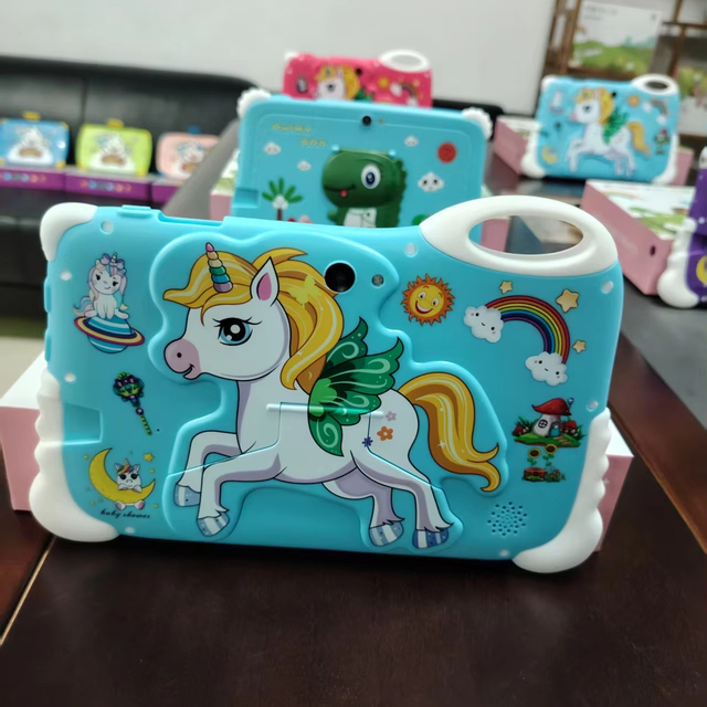 Wholesale New High Quality Low-cost MTK Wi-Fi Kids Tablet 7 Inch 6+128GB Android 13 Learning Games Take Photos
