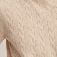 Pull à capuche en cachemire à tricot torsadé pour homme, nouveau design 2026