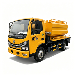 รถดูดสิ่งปฏิกูลและทำความสะอาดแบบสุญญากาศ Dongfeng 5cbm สำหรับทำความสะอาดท่อระบายน้ำและดูดตะกอน - Product Image 1