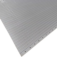 Prix direct usine couverture de rideaux de protection en aluminium Flexible CNC Machine bouclier couvercle de soufflet en aluminium