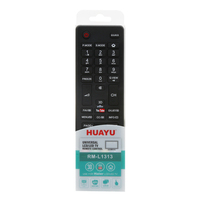 Télécommande de remplacement infrarouge HUAYU RM-L1313 facile à configurer pour téléviseur intelligent Hisense