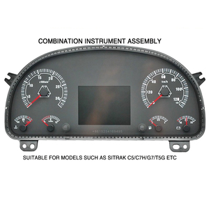 Camion nouvel Instrument combiné WG9716582238 pour Sinotruk Sitrak <span class=keywords><strong>C5</strong></span>/C7H/C7 <span class=keywords><strong>compteur</strong></span> <span class=keywords><strong>de</strong></span> <span class=keywords><strong>vitesse</strong></span> WG9716582243 - Product Image 2