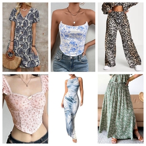 Venta al por Mayor de Camisetas de Alta Calidad para Mujer, Vestidos Casuales, Blusas, Surtidas y Enviadas al Azar - Product Image 3