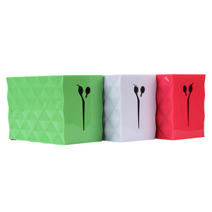 Wanmei Scissors Storage <b>Box</b> Double Hole Hair Salon Supplies Plastic Green <b>Red</b> White Black Hard Wearing - Product Image 1