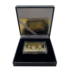 1 2 5 10 20 50 100 US-Dünnmetall Eisen Goldmünze Goldfarbe Plattierte Münze - Product Image 5