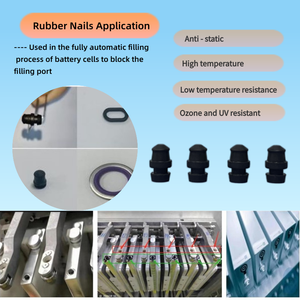 Bán buôn nhỏ ô tô cao su End Cap nấm tẩy trống nắp chai chống ăn mòn NBR cơ thể Nước Trung Quốc nhà sản xuất cắt - Product Image 3