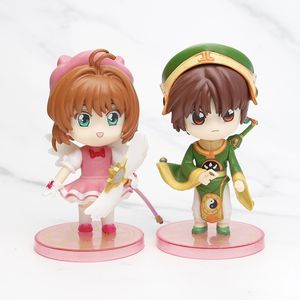 Figuras De YMJ 6 unids/set <span class=keywords><strong>Card</strong></span> <span class=keywords><strong>Captor</strong></span> <span class=keywords><strong>Sakura</strong></span> lindo juguete de modelos coleccionables PVC Anime figura figuras de acción - Product Image 5