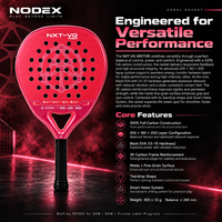 Raquette de padel professionnelle OEM ODM 2027, forme goutte d'eau, carbone composite intégral, surface 3D Spin, noyau EVA, fabricant de marque personnalisée