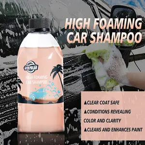 AutoPolan, jabón de lavado de coches de protección SiO2 de alto brillo Popular, champú de lavado de espuma neutra PH para productos de limpieza potentes automáticos