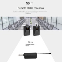 Microphone Lavalier Sans Fil avec Connecteur XLR, Réduction du Bruit, Idéal pour Enseignants, Caméras, Photographie, Ordinateurs, Scène et Discours