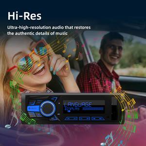 <span class=keywords><strong>Autoradio</strong></span> 3 Zones RBG 1DIN DSP MP3 Bluetooth 6.0 Mains Libres RDS FM AM 8 RCA 7 <span class=keywords><strong>Canaux</strong></span> Égaliseur 31 Bandes 5V RCA OEM Usine - Product Image 3