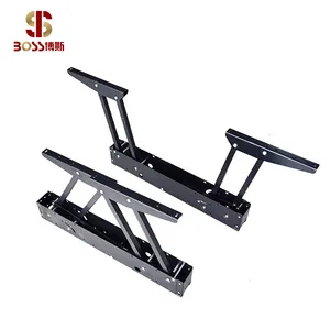 BOSS 660MM Gas Spring Table Hinge For Coffee Table Multifunctional Lift On Mechanism For Desk To Living Room Furniture Hardware